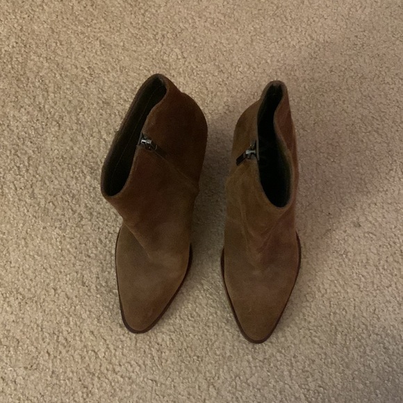 Sam Edelman Brown Suede Booties - Picture 4 of 5